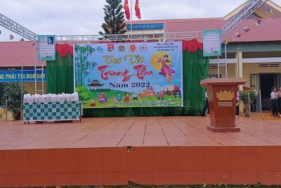 trường Tiểu học Nguyễn Văn Trỗi tổ chức chương trình “Vui tết trung thu”